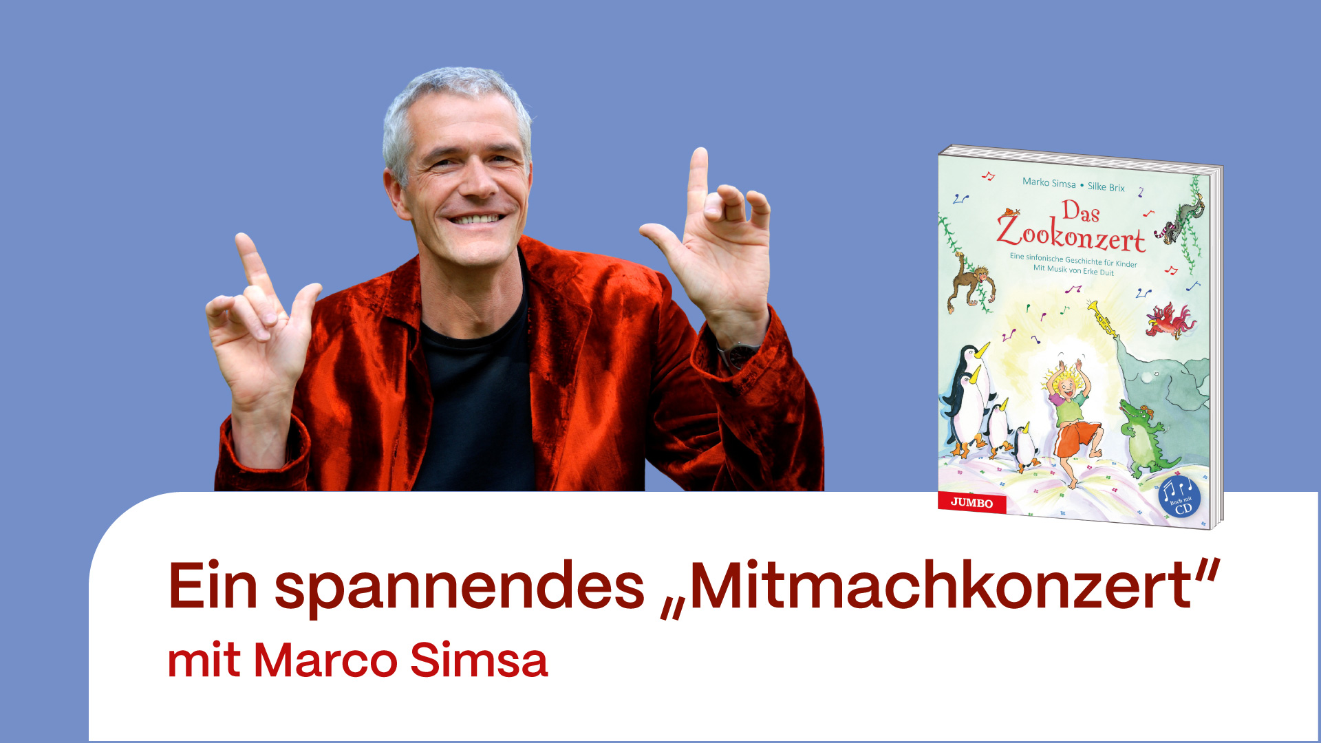 Spannendes Mitmachkonzert mit Marco Simsa